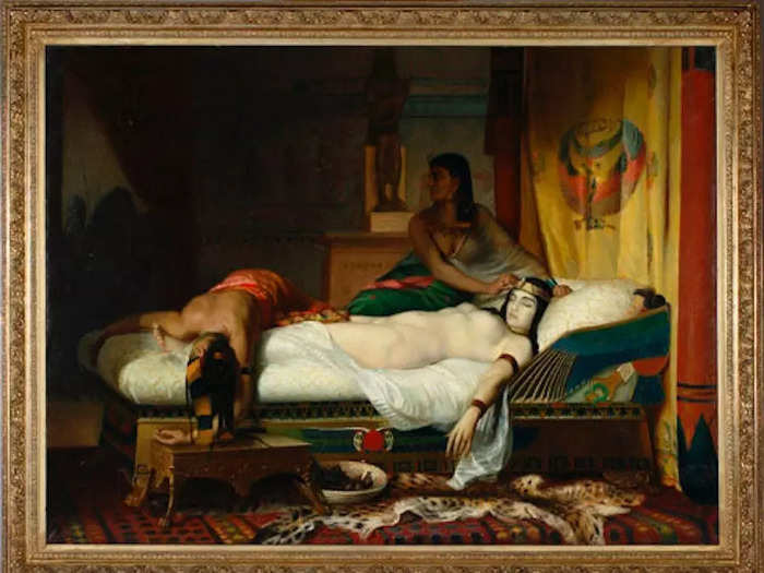 Cleopatra is said to have had a hand in the deaths of three of her siblings.