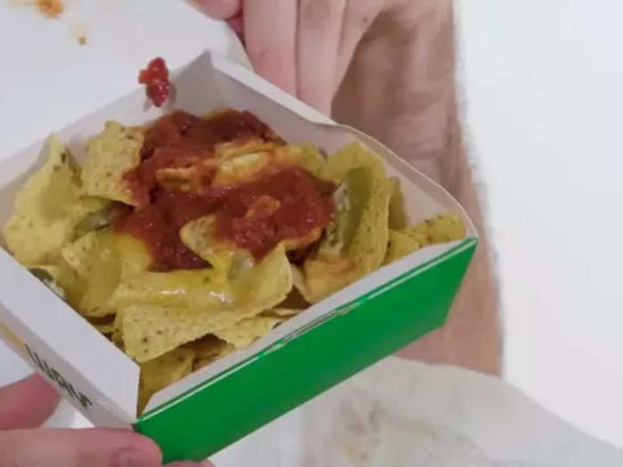 Subway also swings and misses with its attempt at nachos.