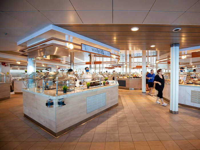 There are 29 dining venues aboard the Celebrity Apex. Seven are specialty venues.