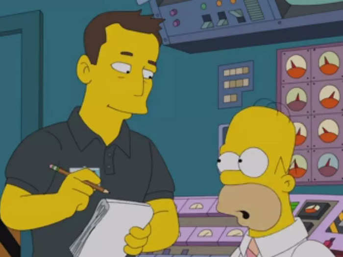The billionaire made a lengthy cameo in an episode of "The Simpsons" titled "The Musk who Fell to Earth" in 2015.