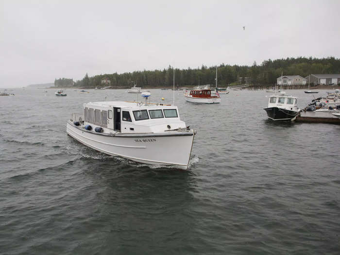 Sometimes remote places are easier to reach via waterways, like in the Cranberry Isles in Maine where the United States Postal Service sends a mail boat rather than a mail truck.