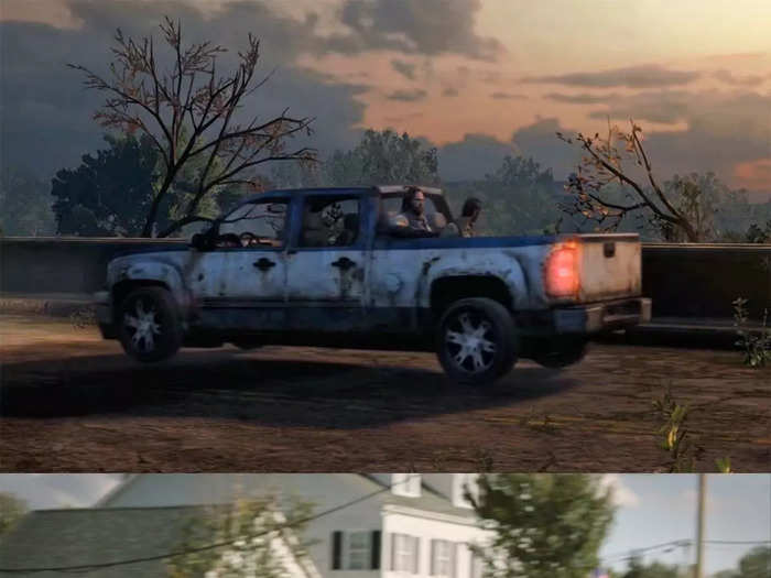 The truck Joel and Ellie take at the episode