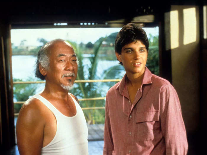 For his role as Mr. Miyagi in "The Karate Kid" (1984), Pat Morita was nominated for Best Supporting Actor.