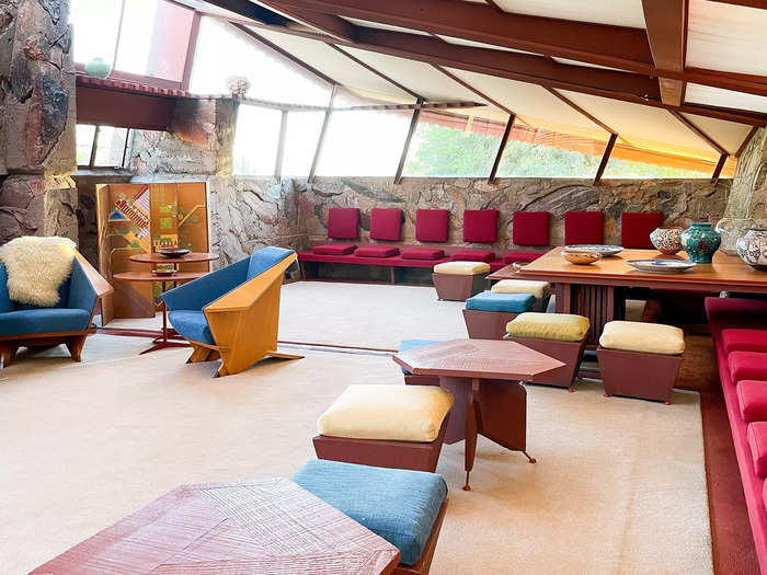 Explore the grounds of Taliesin West, the former homestead of architect Frank Lloyd Wright.