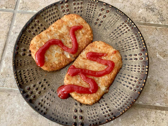 Learning how to cook the hash-brown patties was a bit of a challenge but it was worth it.