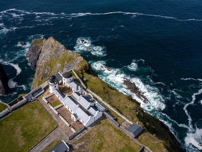 Clare Island Lighthouse, a 19th-century lighthouse that was converted into a nine-bedroom hotel, is on the market for $5.2 million.