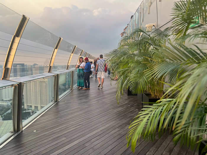 One other SkyPark attraction that can be visited by non-guests is MBS