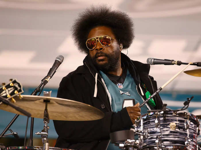 Questlove has brought his musical talents to Eagles games.