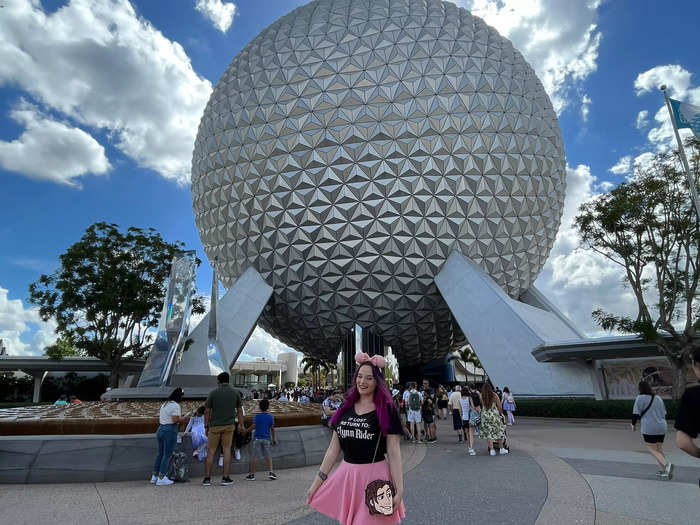 I enjoyed the amount of outdoor working space at Epcot, but I wasn