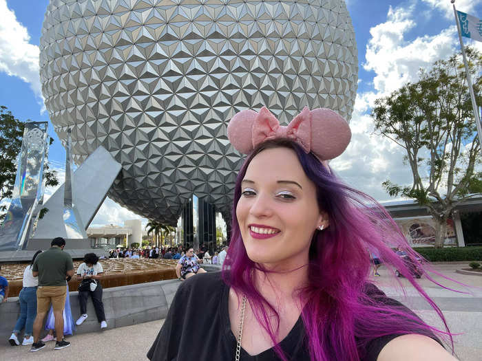 I decided to work from Epcot next.