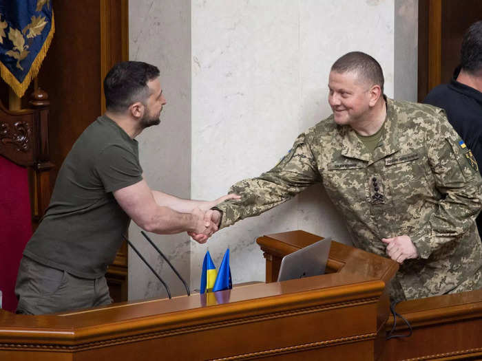 Two years later, in July 2021, President Volodymyr Zelenskyy gave him the top job, appointing him as the commander-in-chief of the Armed Forces.