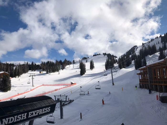 I think the mountain views at Banff Sunshine Village are equally impressive but very different from Lake Louise.