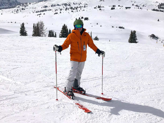 My second choice in Banff is Sunshine Village. I come here for wide-open groomer runs and the best chance of a sun-filled day.