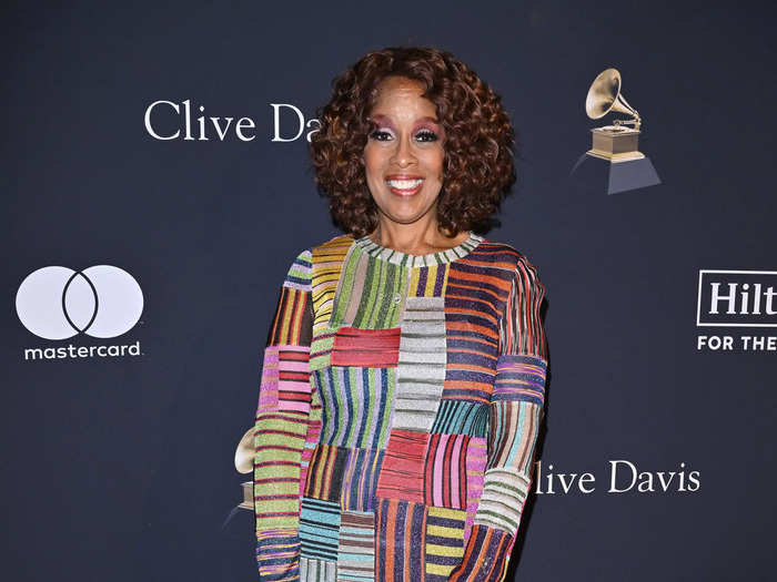 Gayle King brought lots of color to the gala.