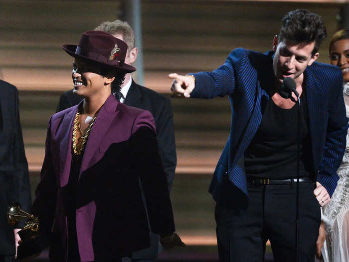 2016: "Uptown Funk" — Mark Ronson featuring Bruno Mars