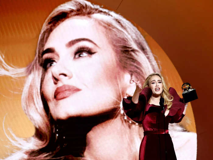 "Easy On Me" is a predictable Adele ballad that beat several better songs for best pop solo performance.