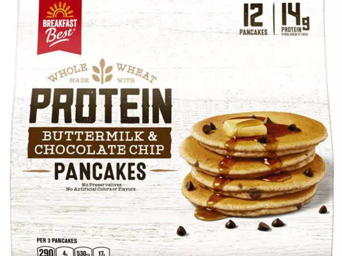 Give your mornings a boost with the Breakfast Best protein pancakes.