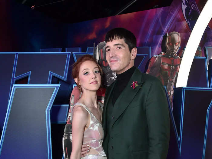 David Dastmalchian plays Scott Lang’s associate, Kurt, in the MCU and took to the red carpet with his wife Evelyn Leigh.