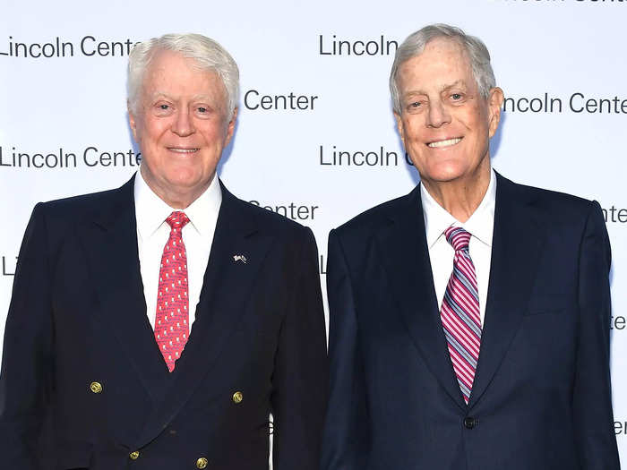 Billionaires David Koch and Bill Koch were born into one of the wealthiest families in the world.