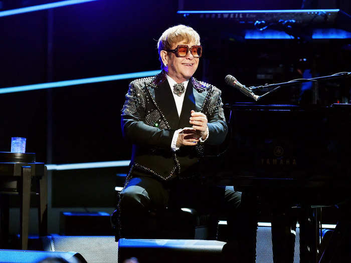 Elton John has lost album of the year three times.