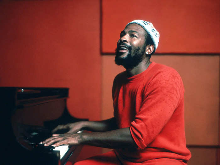 Marvin Gaye was never nominated for album of the year.