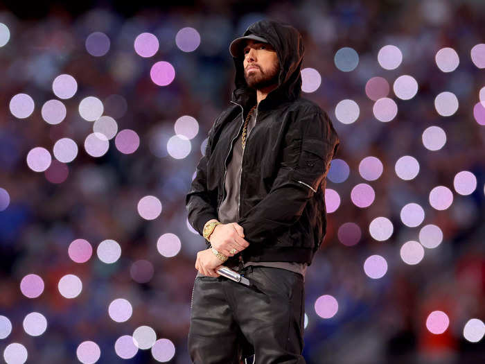 Eminem has been nominated three times.