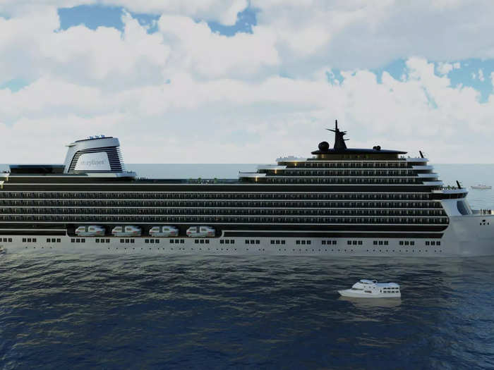 And when the ship is complete and ready to sail in 2025, the 741-foot-long MV Narrative and its passengers will begin indefinitely traveling around the world.