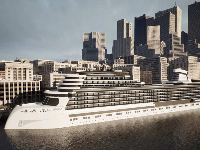 Storylines is building an 18-deck luxury residential cruise ship lined with 547 residences for 1,000 travelers.