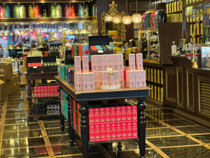 I was particularly impressed with TWG Tea, which is a popular Singaporean tea shop. I bought one of my favorite types of tea — French earl grey — for $30 to take home.