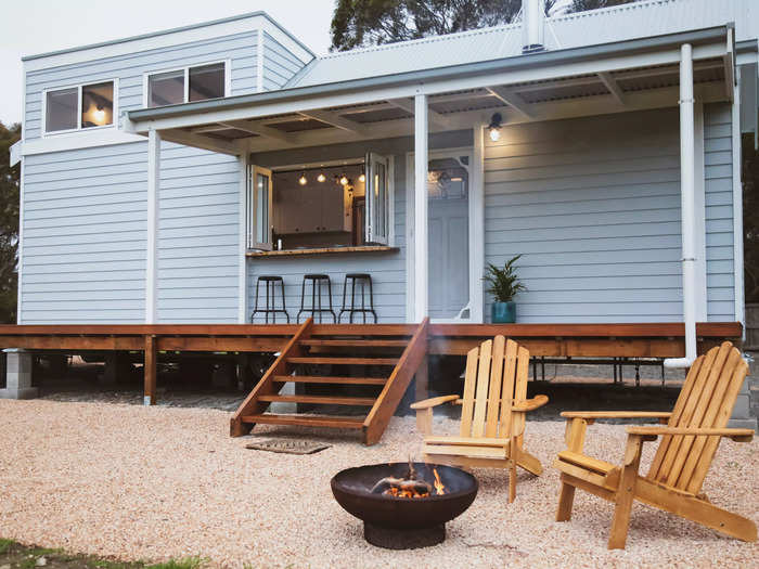 For a quiet vacation in the remote Australian bushland, there