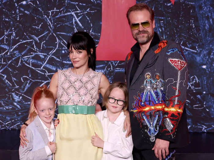 May 2022: The couple walked the red carpet with their two daughters.