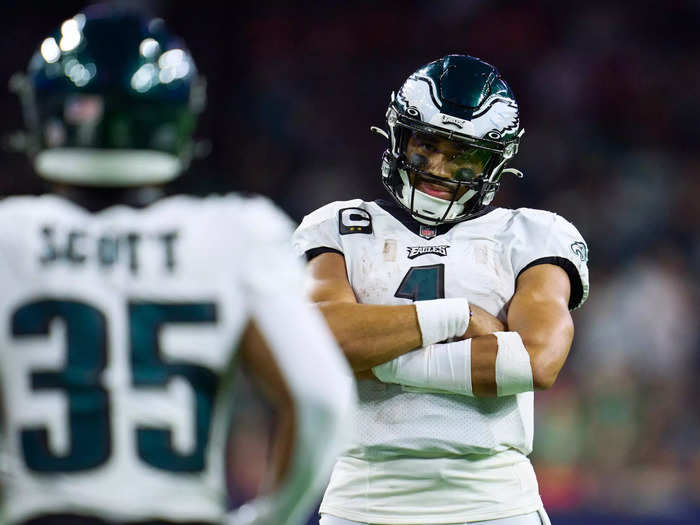 Hurts became the starter late in his rookie year, had an up-and-down second season, and then exploded in Year 3. This year, the Eagles have gone 16-1 with Hurts as the starter (including the playoffs) and are in the Super Bowl. He has become one of the top dual-threat QBs, throwing for 22 TDs and rushing for 13 more in 2022.