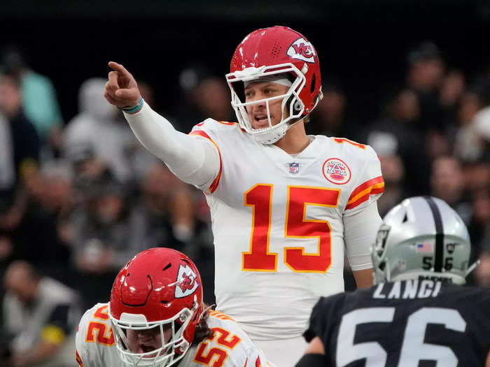 Mahomes became the starter in his second season. He has led the Chiefs to the AFC Championship game in all five seasons as a starter and three Super Bowls. He is widely regarded as the best QB in the NFL and a potential heir to Tom Brady as the GOAT.