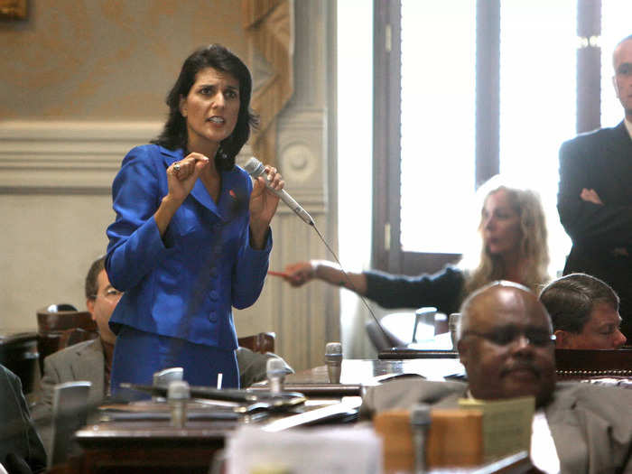 November 2004: Nikki was elected to the South Carolina House of Representatives.