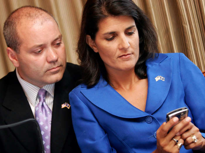 1989: Nikki Haley (née Randhawa) and Michael Haley met as students at Clemson University.