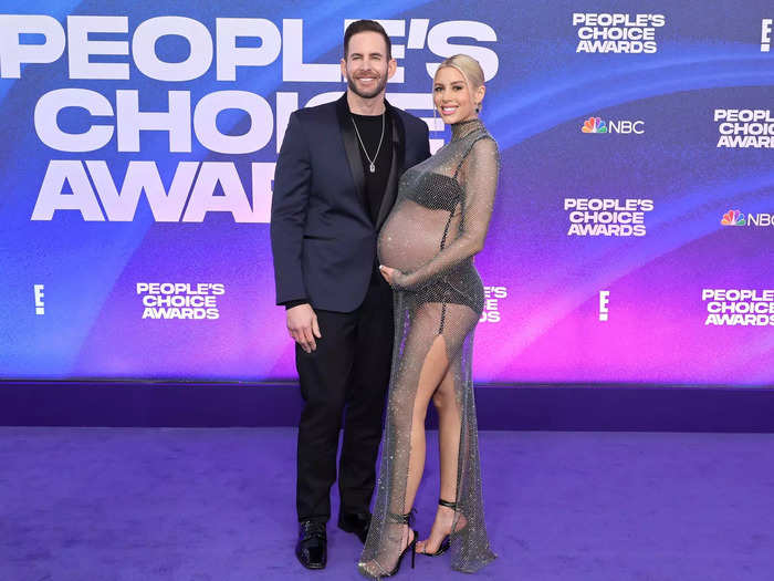 "Selling Sunset" star Heather Rae El Moussa welcomed her first child with husband Tarek El Moussa in January.