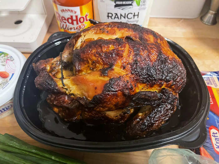 The Pioneer Woman recommended using a store-bought rotisserie chicken for this recipe.