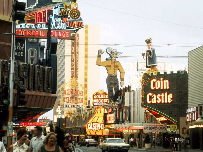 By 1972, more than 15 million people were traveling to Las Vegas. It was the fastest growing metropolitan area in America.