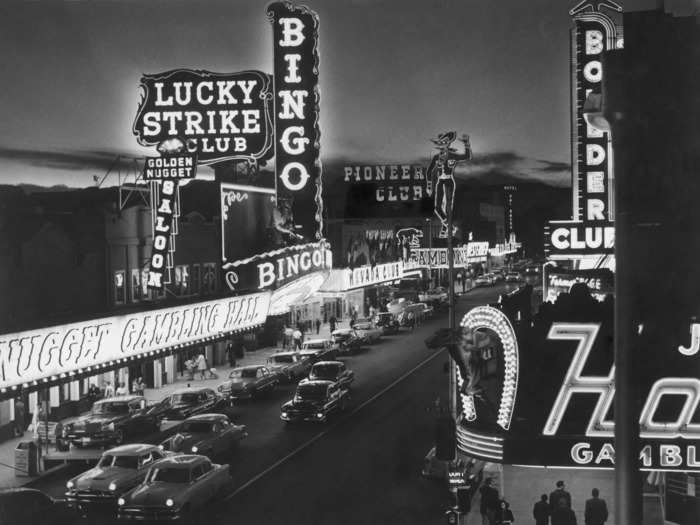 But perhaps his most important contribution to Las Vegas was calling Highway 91 "the Strip," evoking Los Angeles