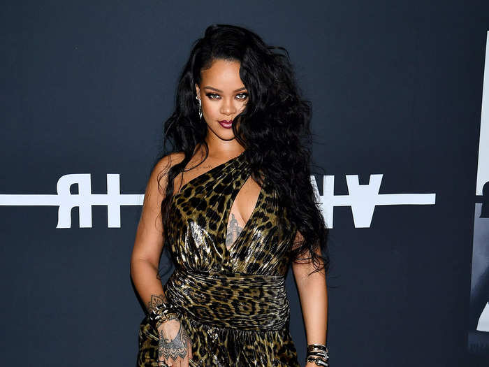 In October 2019, Rihanna put her wild side on display at the launch of her first visual autobiography.