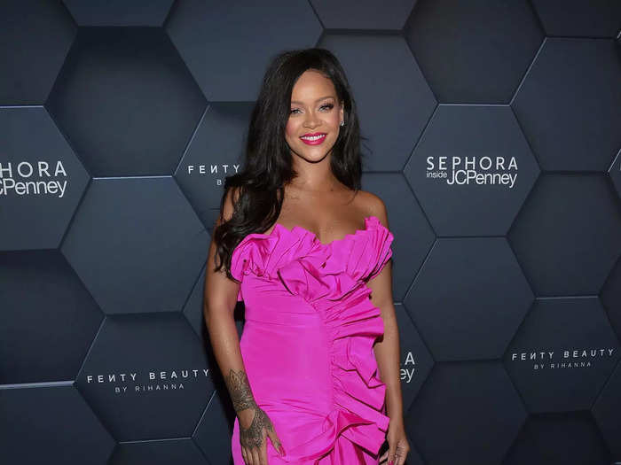 She then channeled her inner Barbie for a Fenty Beauty event in September 2018.