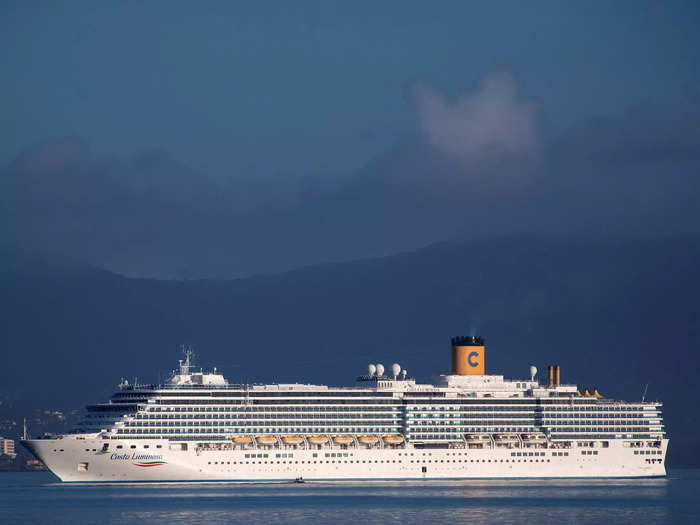 The vessel was originally Costa Cruises