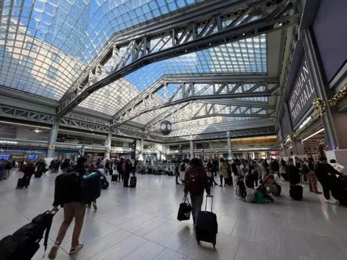 The train stations had few lines and minimal wait times, making them easier to navigate than most airports.