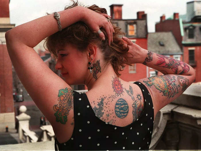 The 1990s were a major period for tattoos globally. In 1995, there were 10,000 tattoo artists working in the US. Thirty-five years earlier, there were only about 500.