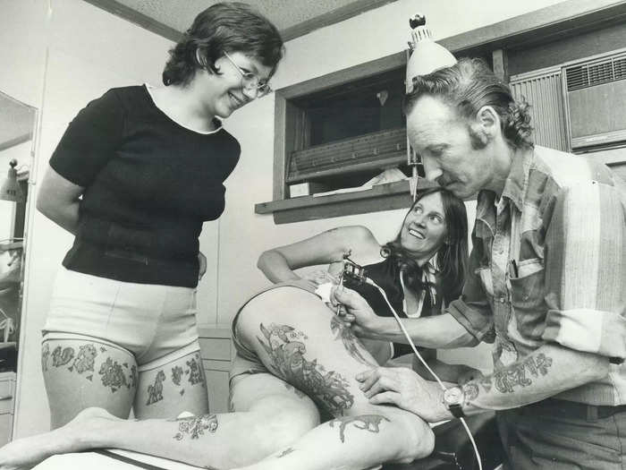 Not everyone condoned them, but for those who were joining the counterculture movement, they were a way to show their rebellion and individuality. And it helped that tattoos were permanent.