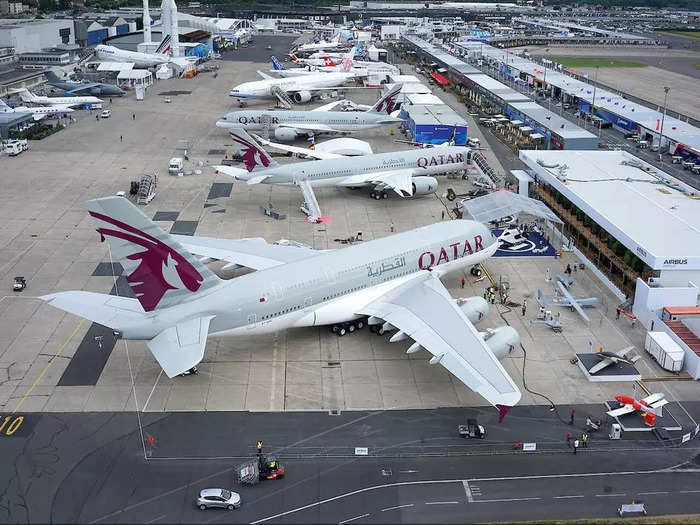 "Passengers are further away from the ground, because large airplanes sit higher, making the visual sensation less intense," he explained.