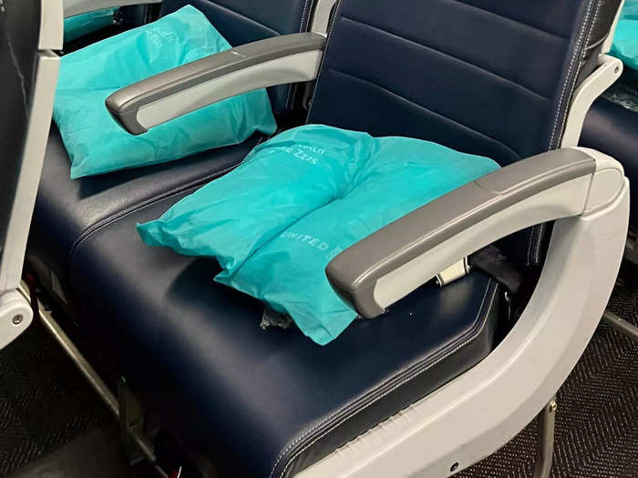 This was a nice change from competing carriers like United Airlines and Air Canada, which on my previous flights provided linens, but the smaller pillows were limp with a plastic-like cover.