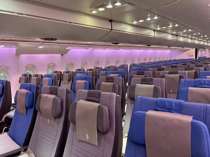 Instead, most A380 cabins are a mix of first, business, premium economy, and regular economy seats — with high-dollar cabins typically upstairs.