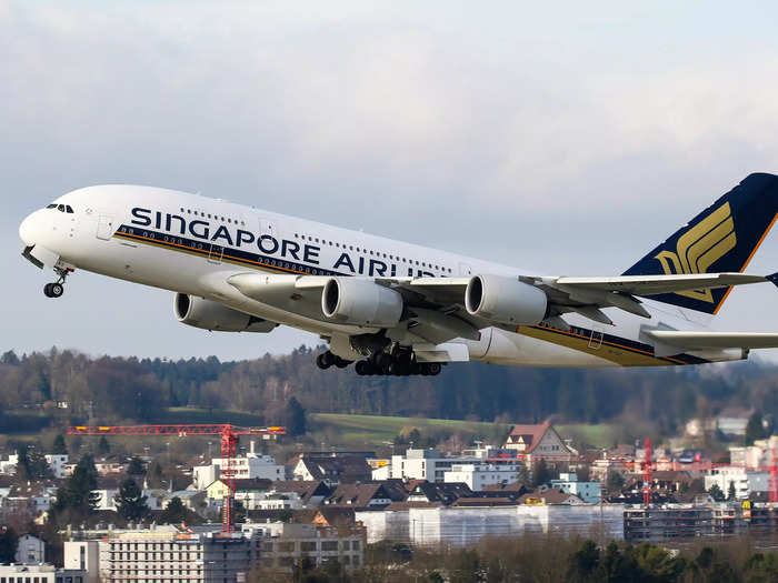 Singapore Airlines received the first-ever A380 and has since built a 12-strong fleet — making it one of the world