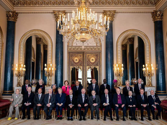 On November 24, 2022, Charles held a luncheon for Members of the Order of Merit, a group of people who are honored for their "exceptional" service.